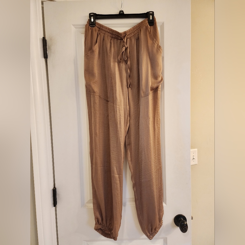 Satin Joggers